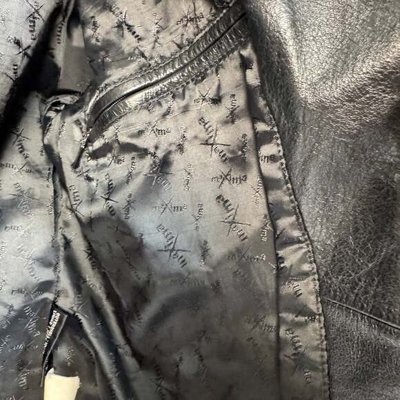 Wilsons Leather Black Men’s Jacket Size L - Picture 4 of 9